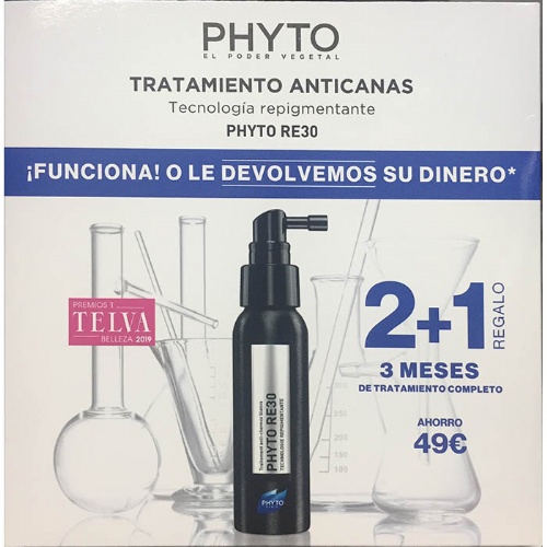 PHYTO RE30 TRATAMIENTO ANTICANAS