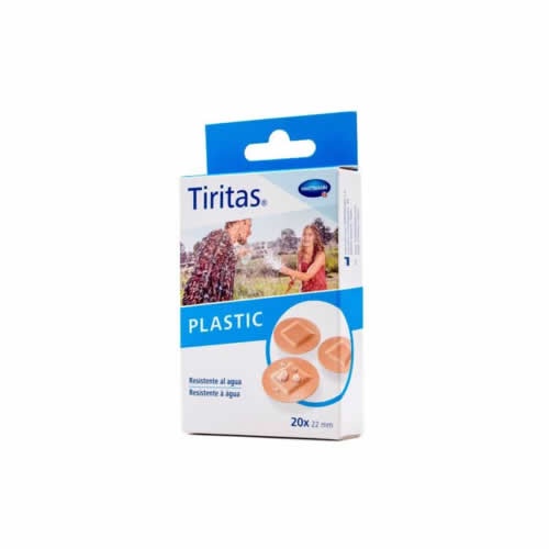 TIRITAS PLASTIC REDONDAS 20 U