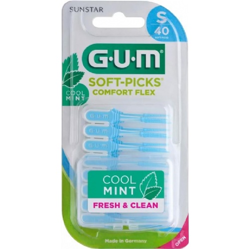 Cepillo interdental - gum soft-picks comfort flex mint (talla s 40 unidades)