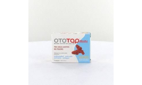 OTO-TAP TAPONES MINI GOMA 2 UDS