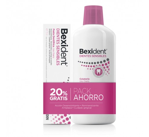 Bexident dientes sensi pack colutorio y pasta